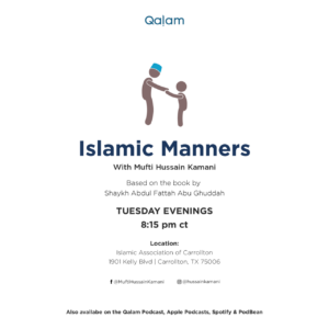 Islamic manners flyer