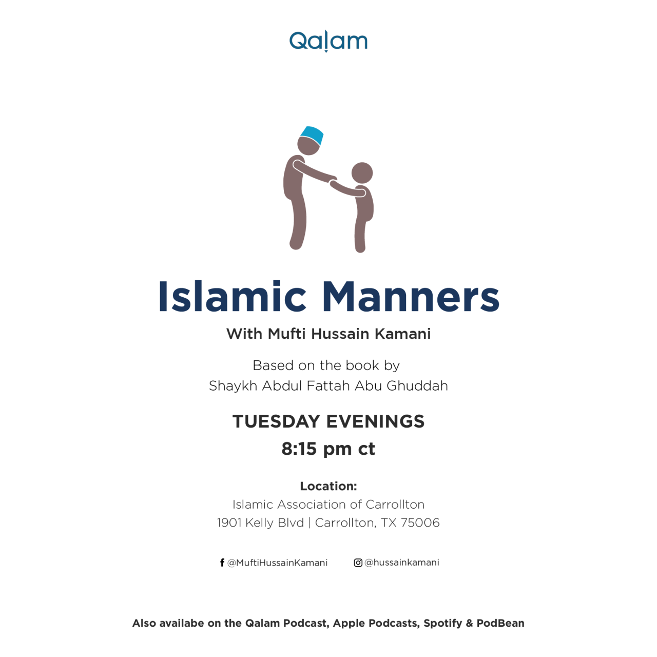 Islamic manners flyer