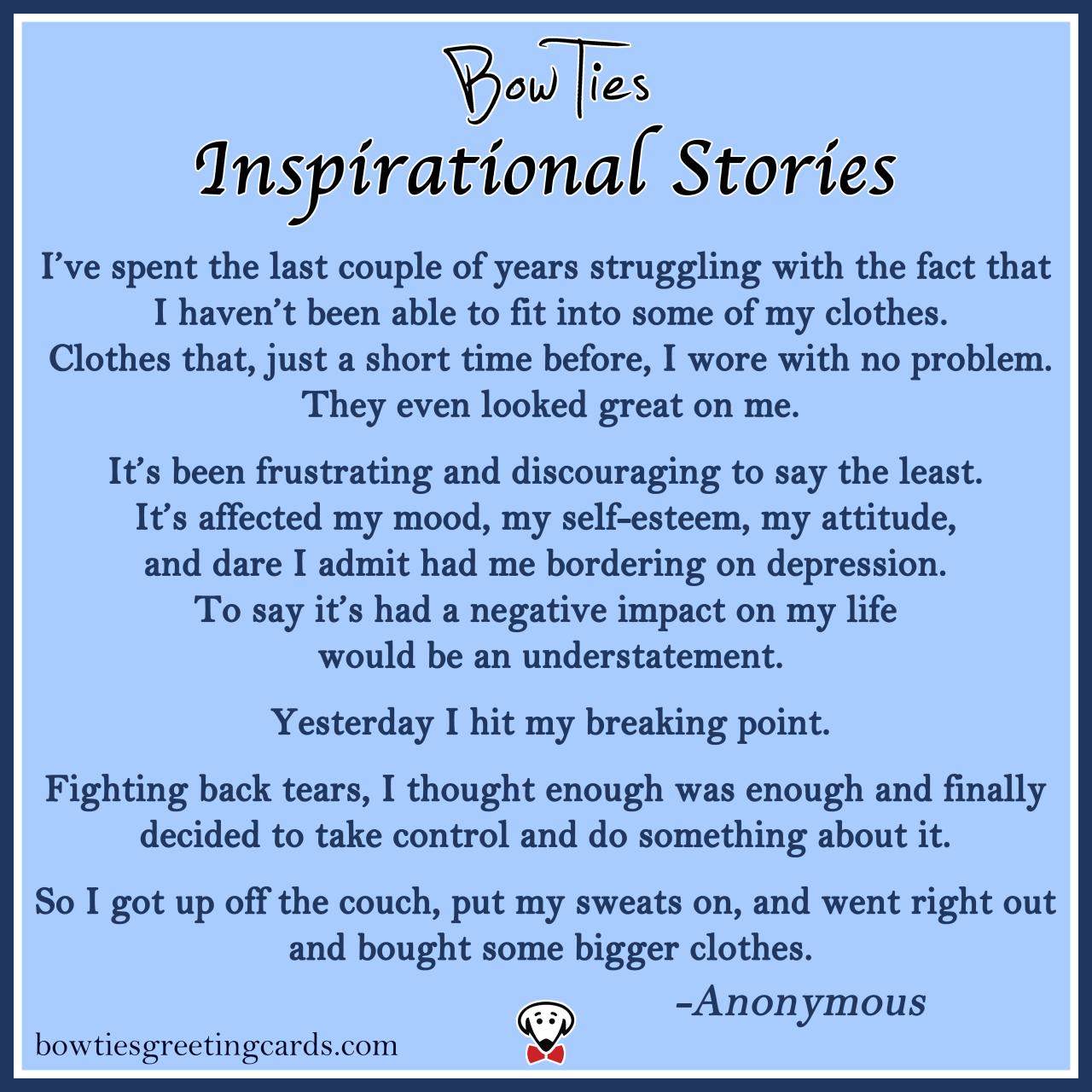 Stories inspirational life confidence inspiring people