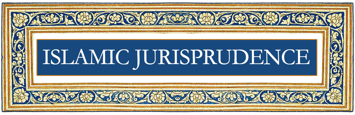 Islamic jurisprudence principles