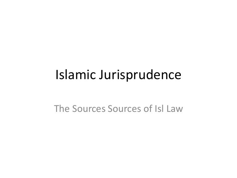 Islamic jurisprudence